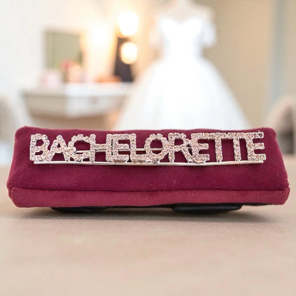 Elegant Rhinestone‎ Bachelorette Brooch NWT